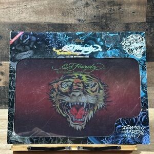 NEW Limited Edition Ed Hardy By Christian Audigier Tiger Tattoo Notebook Skin